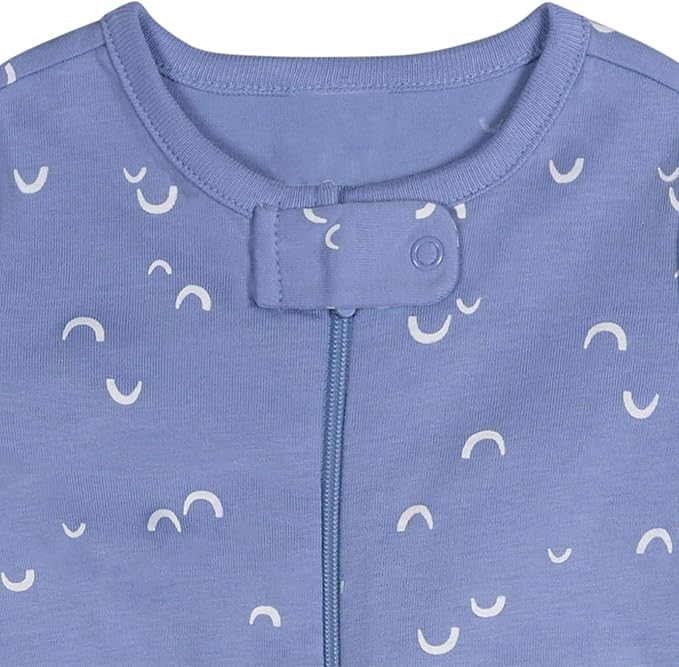 Onesies Brand Baby Girls 4-Pack Sleep 'N Play Footies Multi Pack - Image 3