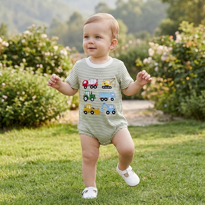 Newborn Baby Boy Girl Summer Clothes Funny Print Sweatshirt Romper Oversized - Image 2