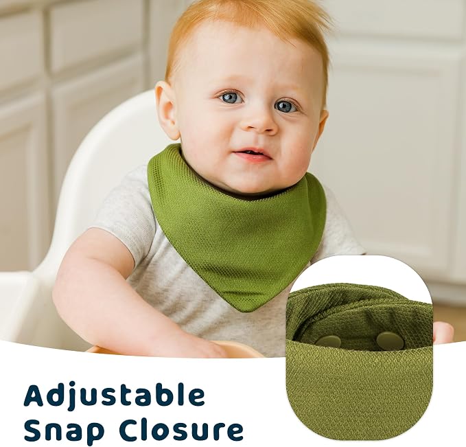 Tiny Twinkle Bandana Scarf Bibs - Image 3