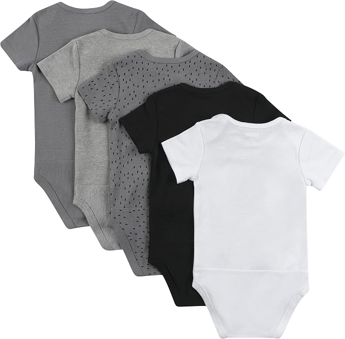 Hanes Baby Bodysuits, Ultimate Flexy Short Sleeve - Image 2