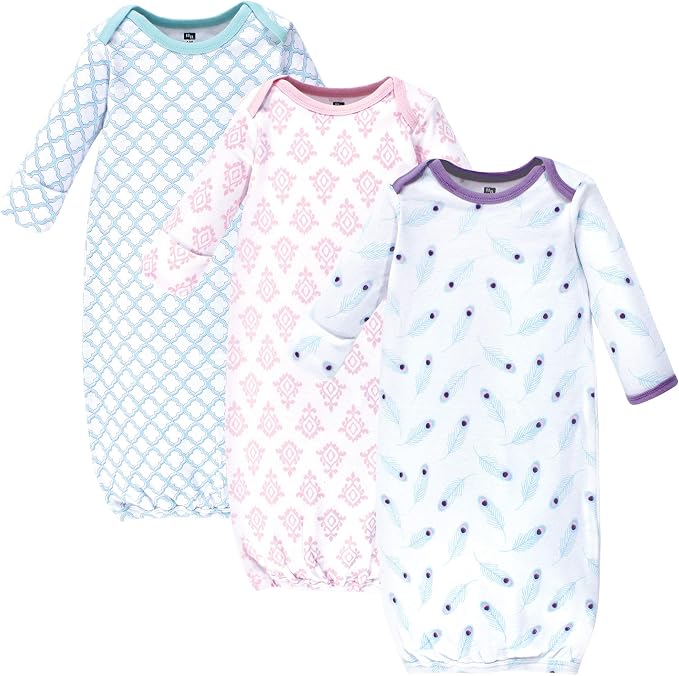 Hudson Baby unisex-baby Cotton Gowns by HudsonBaby