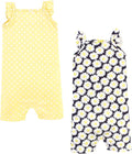 Hudson Baby Unisex Cotton Rompers by HudsonBaby