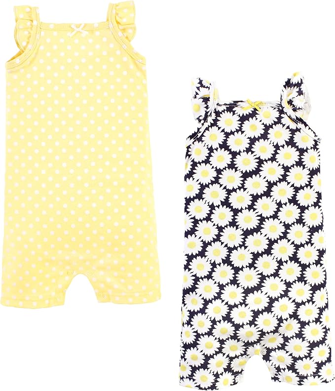 Hudson Baby Unisex Cotton Rompers by HudsonBaby