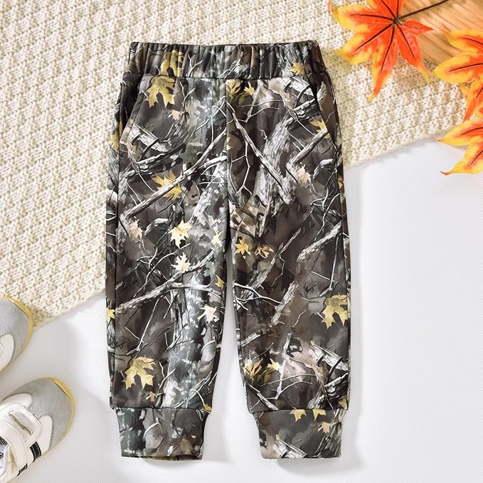 Toddler Baby Boys Camouflage Sweatsuit - Image 4