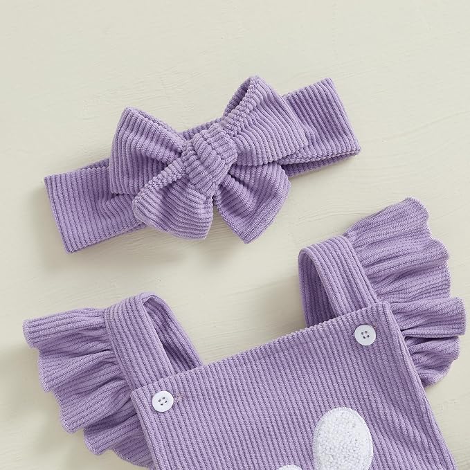 YINGISFITM My First Halloween Baby Girl Outfit Newborn Pumpkin Bubble Romper - Image 5