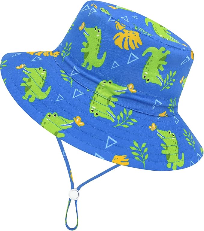 Baby Sun Hat Baby Boy Hats Toddler Hat UPF 50+ Bucket Hat by Olreco