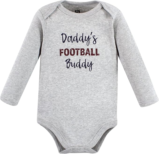 Hudson Baby baby-boys Cotton Long-sleeve Bodysuits 3-pack - Image 5