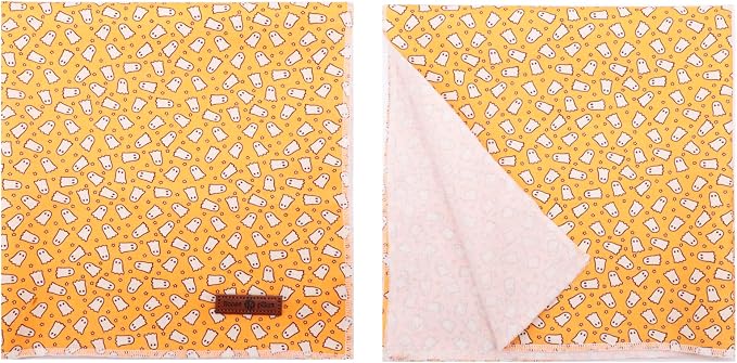 Lionet Paws Halloween Dog Bandana, Fabric Ghost Dogs Kerchief - Image 4