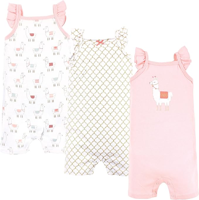 Hudson Baby Unisex Cotton Rompers - Image 2