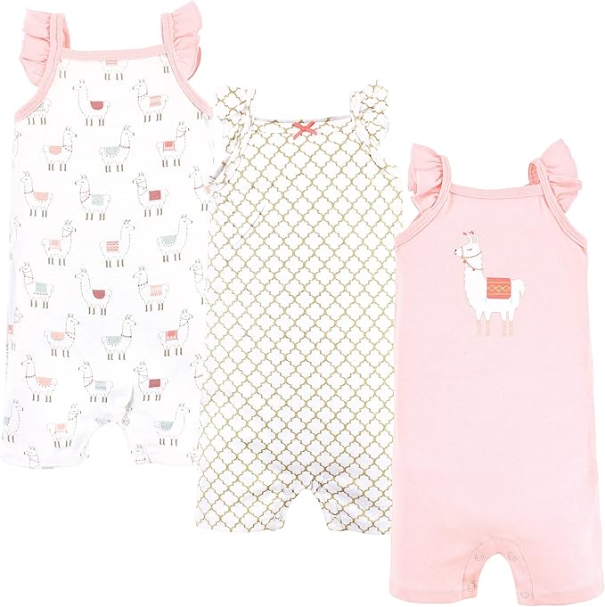 Hudson Baby Unisex Cotton Rompers - Image 2