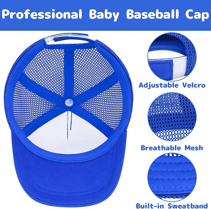 Olreco Baby Baseball Cap Toddler Baseball Hat - Image 3