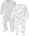 Gerber Baby 2-pack 2-way Zip Thermal Footed Sleep 'N Play by Gerber