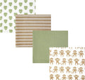 Hudson Baby Infant Boys Cotton Flannel Receiving Blankets 4-Pack, One Size by HudsonBaby