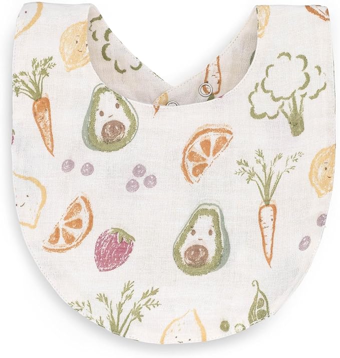 Crane Baby Soft Baby Bib Set, 100% Cotton Muslin Baby Bibs, Soft and Absorbent - Image 7