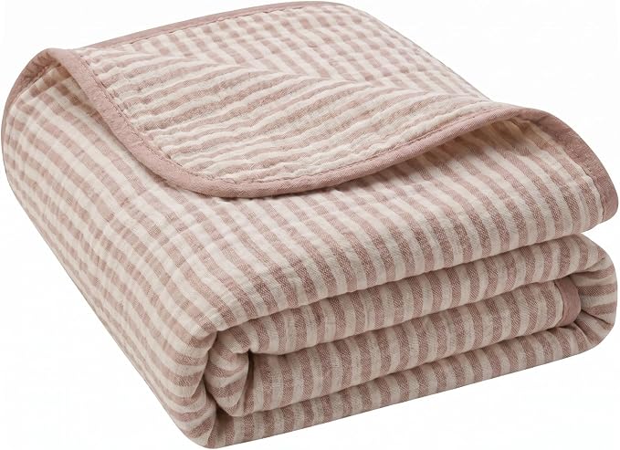 Ultra Soft Muslin Baby Blanket by HardNok
