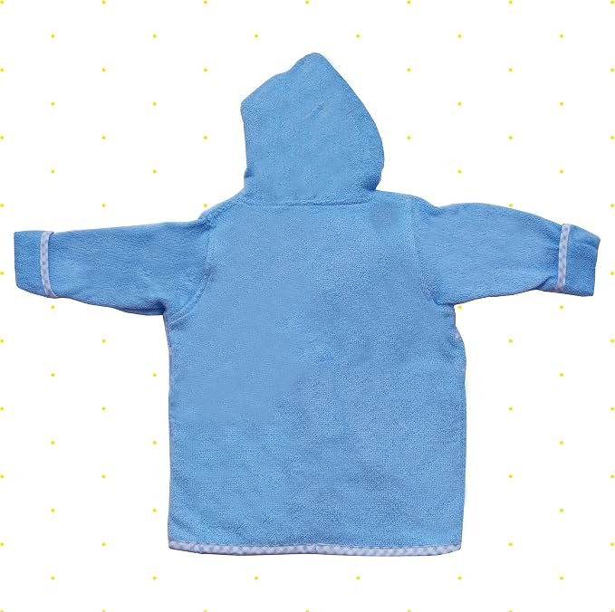 Spasilk 100% Cotton Hooded Terry Bathrobe - Image 3