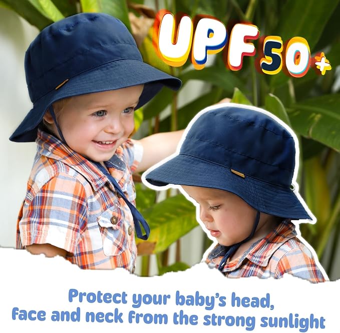 FURTALK Baby Sun Hat Toddler Boys Girls Bucket Hat - Image 4