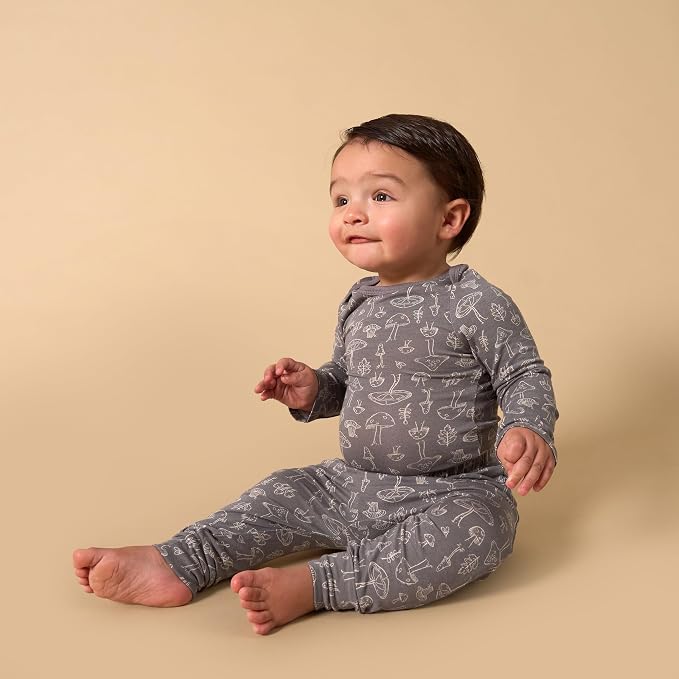 Modern Moments by Gerber Baby Viscose 4-Pack Bodysuit & Pant Set - Image 4