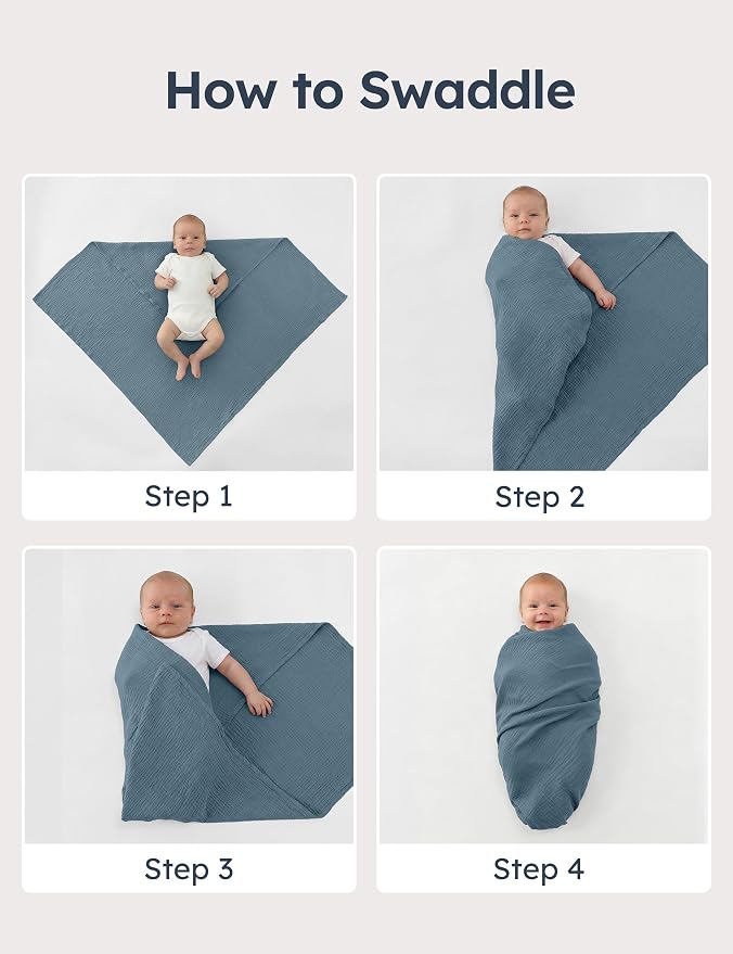 Unnivoll Muslin Swaddle Blankets - Image 7