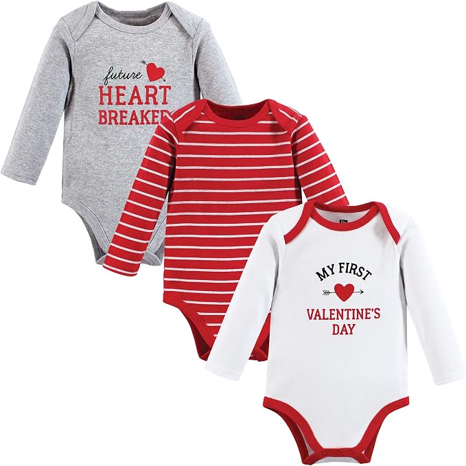 Hudson Baby baby-boys Cotton Long-sleeve Bodysuits 3-pack by HudsonBaby