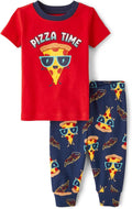 The Children's Place Baby Boys' Snug Fit 100% Cotton Short Sleeve Top and Pants by TheChildrensPlace