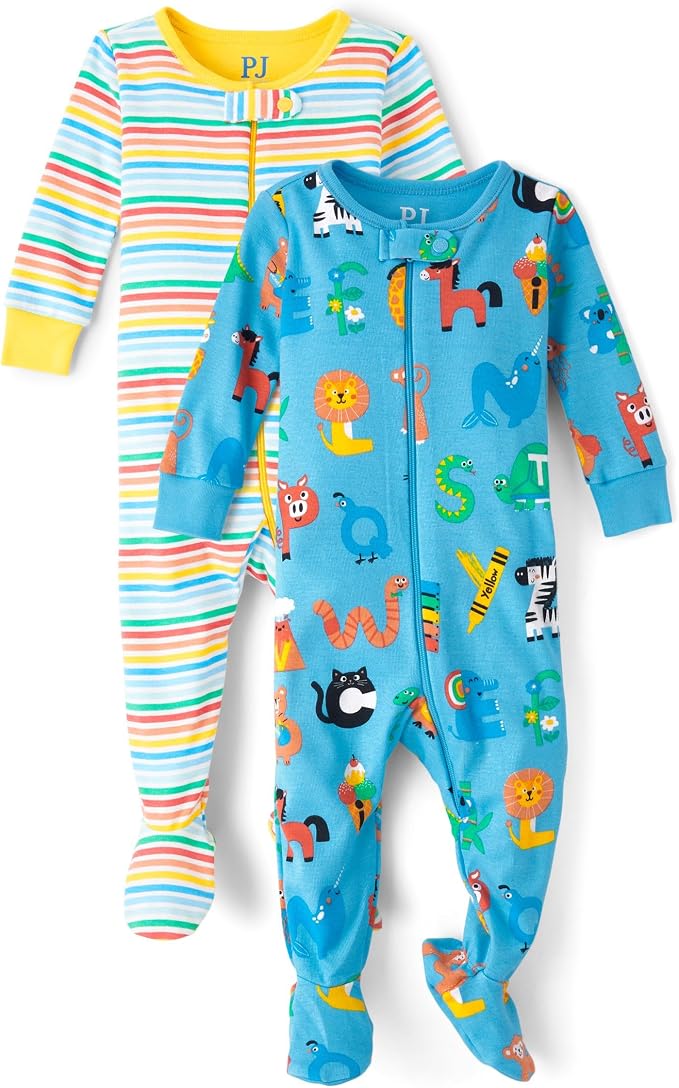 The Children's Place Baby Girls' And Toddler Long Sleeve 100% Cotton Zip-front by TheChildrensPlace