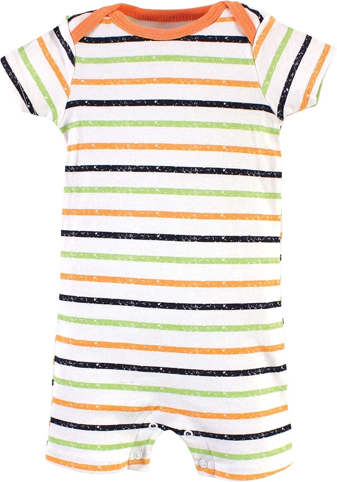 Hudson Baby Unisex Cotton Rompers - Image 4