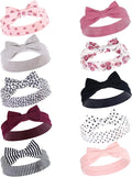 Hudson Baby Cotton and Synthetic Headbands, Size 0-24 Months by HudsonBaby