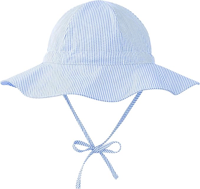 Zando UPF 50+ Baby Sun Hat for Baby Girl Boy 0-4T by ZANDO