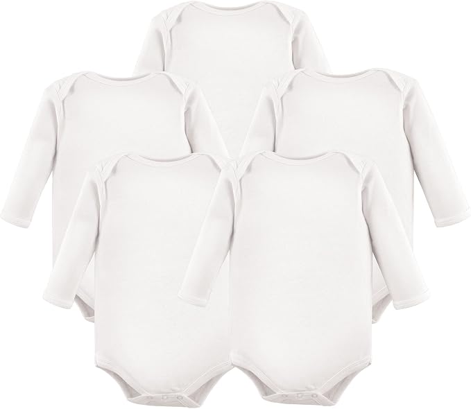 Hudson Baby Unisex Baby Cotton Bodysuits - Image 2