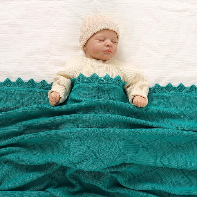 Hadetoto 100% Cotton Baby Blankets - Image 2