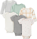 Gerber Baby Boys 6-Pack Long Sleeve Onesies Bodysuit by Gerber