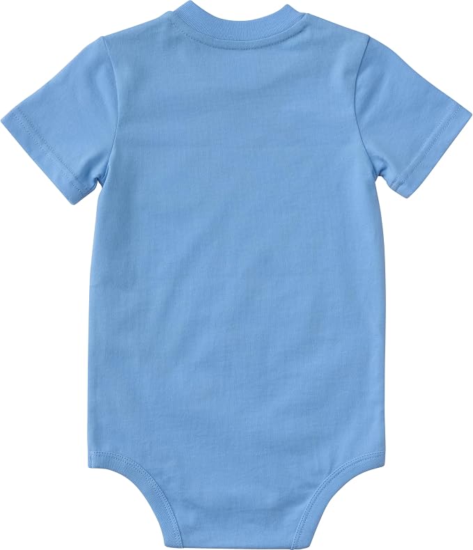 Carhartt Unisex Baby, Short-sleeve Bodysuit Pocket T-shirt | Cotton Jersey | - Image 2
