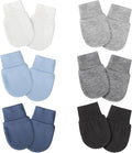 AQOKKA Newborn Baby Mittens No Scratch Cotton Elastic Wrist Gloves Infant by AQOKKA