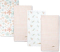 HUGGIES 4-Pack Flannel Receiving Blankets by Unknown