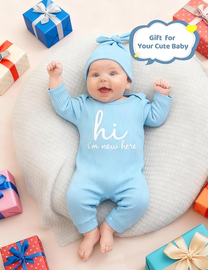 Babymine Newborn Coming Home Outfit Unisex Baby Clothes - Image 6