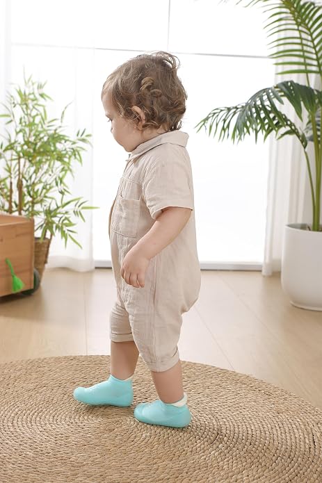 Hstyle Baby Sock Shoes Toddler Boys Walking Shoes Infant Slippers Sneakers | - Image 2