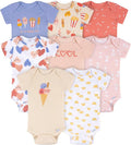 Onesies Brand Baby Girls' 8-pack Short Sleeve Mix & Match Bodysuits by OnesiesBrand