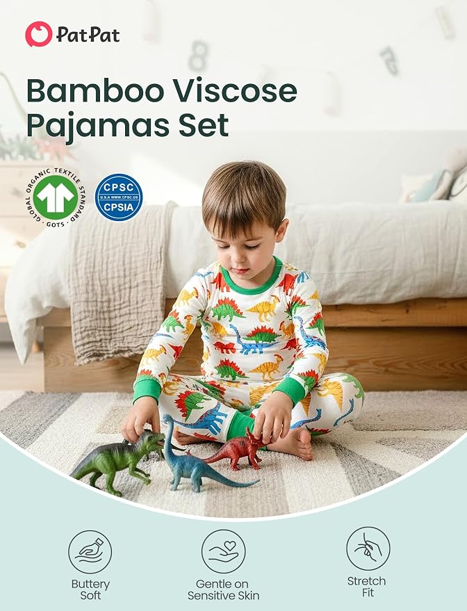 PATPAT Bamboo Viscose Pajama Set - Image 2