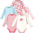 Touched by Nature Unisex Baby Organic Cotton Long-Sleeve Bodysuits by TouchedbyNature