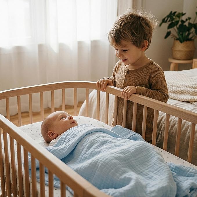 GLLQUEN BABY Muslin Swaddle Blankets - Image 3
