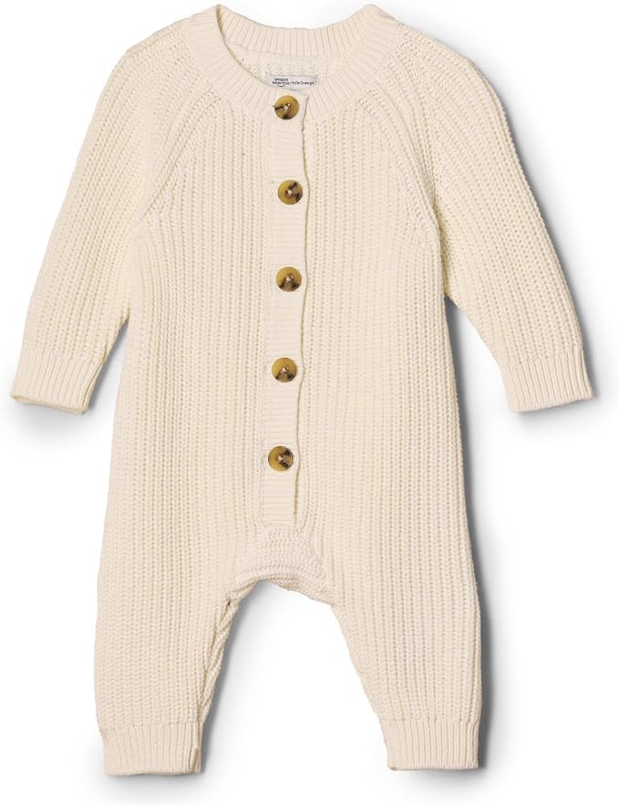 Amazon Essentials x Sofia Grainge Unisex Babies' Cotton Knit Playsuit by AmazonEssentials