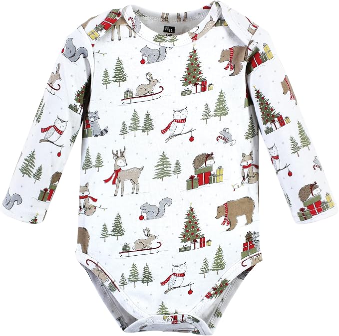 Hudson Baby Unisex Baby Cotton Bodysuits - Image 4