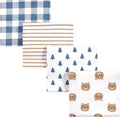Hudson Baby Unisex Baby Cotton Flannel Receiving Blankets, Little Bear by HudsonBaby