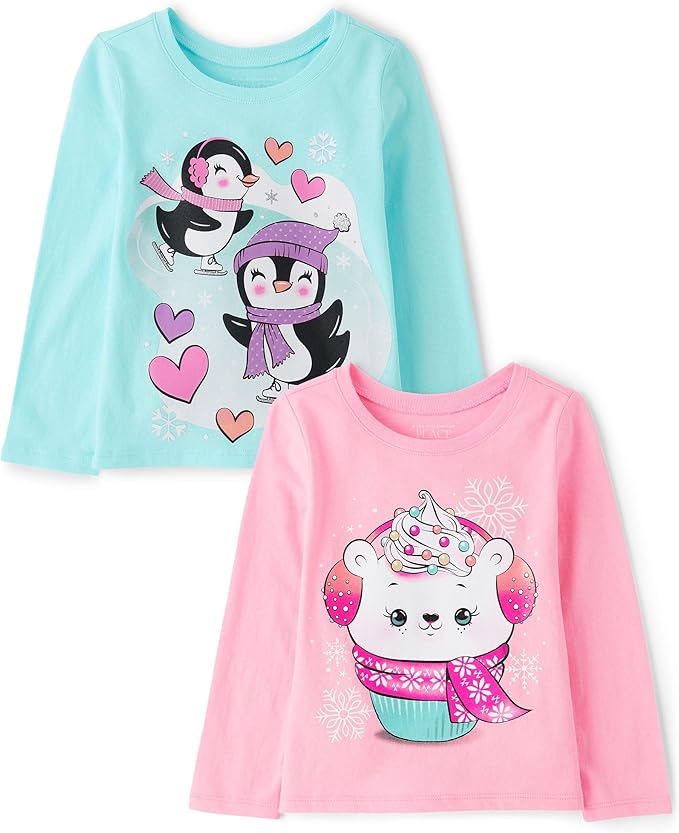 The Children's Place Baby Girls' And Toddler Unicorns, butterflies, trends Long by TheChildrensPlace