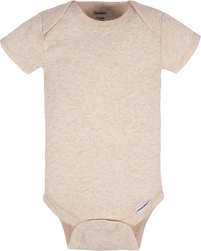 Gerber Baby Girls' 8-pack Short Sleeve Onesies Bodysuits - Image 4