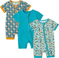 OPAWO Bamboo Sleepers for Baby Boy Pajamas Bamboo Pajamas Baby Romper 0-24M | 2 by OPAWO