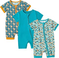OPAWO Bamboo Sleepers for Baby Boy Pajamas Bamboo Pajamas Baby Romper 0-24M | 2 by OPAWO