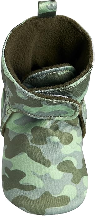 Gerber Baby Fleece Lined Wrap Fasten Non Skid Soft Slipper Booties - Image 4