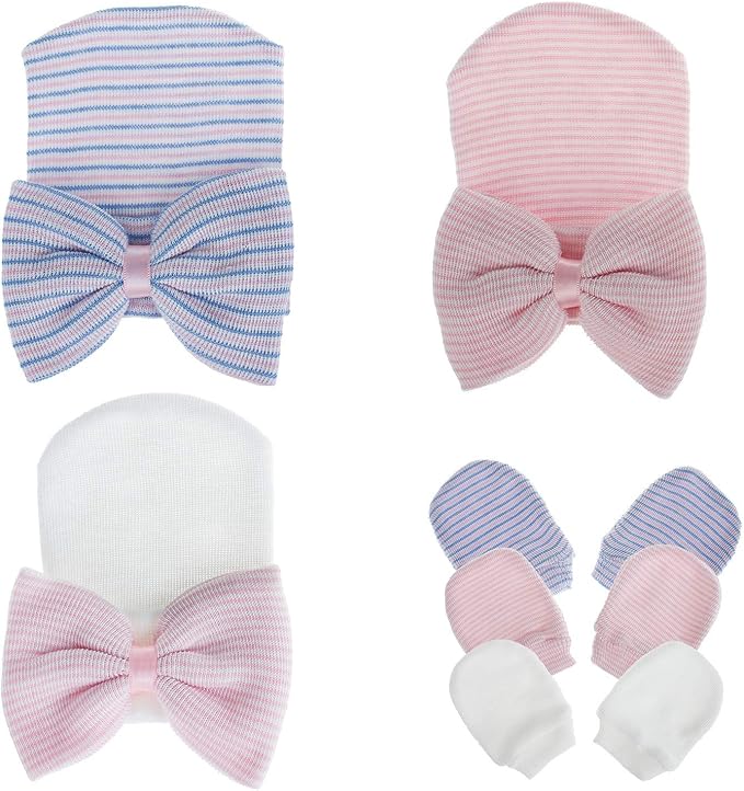 Zando Hospital Newborn Hat Girl by ZANDO
